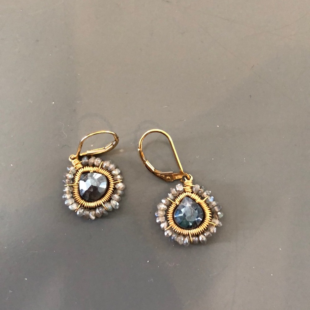 Agate Drop Earring
